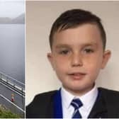 Three people died after getting into difficulty in the water near to Pulpit Rock at Loch Lomond left. Dean Irvine, right, who drowned at the Alexander Hamilton Memorial Park in Stonehouse.