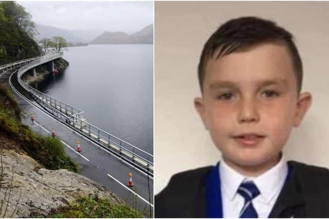 Three people died after getting into difficulty in the water near to Pulpit Rock at Loch Lomond left. Dean Irvine, right, who drowned at the Alexander Hamilton Memorial Park in Stonehouse.