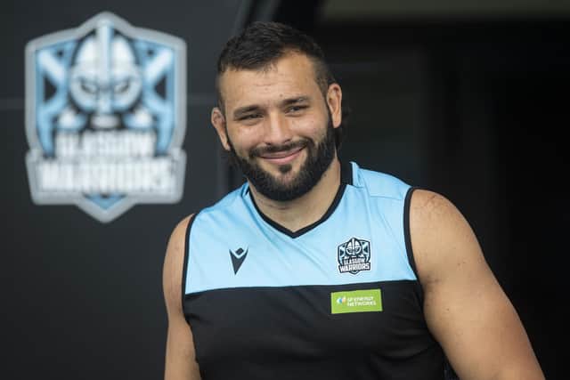Argentine prop Lucio Sordoni joined Glasgow Warriors on a short-term deal. (Photo by Ross MacDonald / SNS Group)