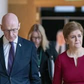 First Minister Nicola Sturgeon and Deputy First Minister John Swinney at Holyrood. Picture: Jane Barlow/PA Wire