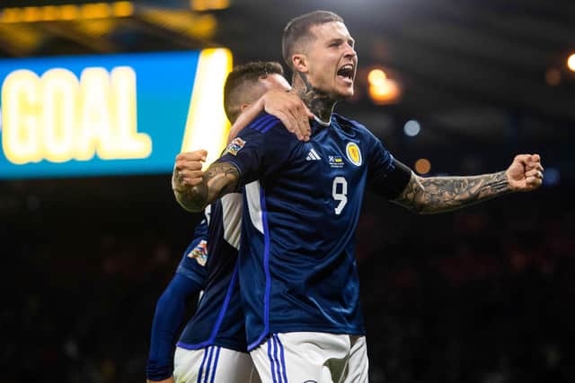 Lyndon Dykes emerged as an important player for Steve Clarke and Scotland. (Photo by Craig Foy / SNS Group)