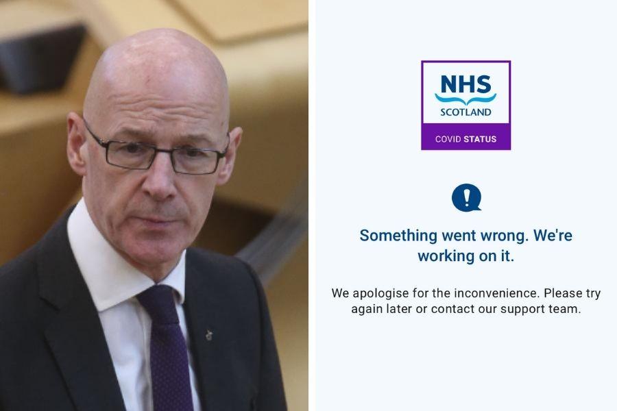 Vaccine Passports: John Swinney claims system functioning well despite admitting some people may never get app to work