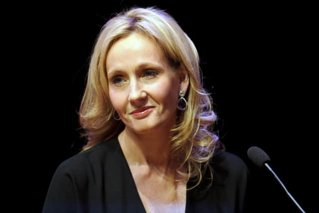 Harry Potter author J.K. Rowling .  (Photo by Ben Pruchnie/Getty Images)