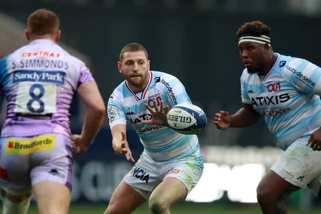 Finn Russell was criticised in some quarters for not attempting a late drop goal for Racing 92 during the Heineken Champions Cup final against Exeter. Picture: David Rogers/Getty Images