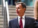 Chancellor Jeremy Hunt. Picture: Jordan Pettitt/PA Wire