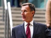 Chancellor Jeremy Hunt. Picture: Jordan Pettitt/PA Wire