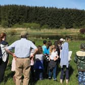 Farm visits for youngsters are popular, especially in fine weather.