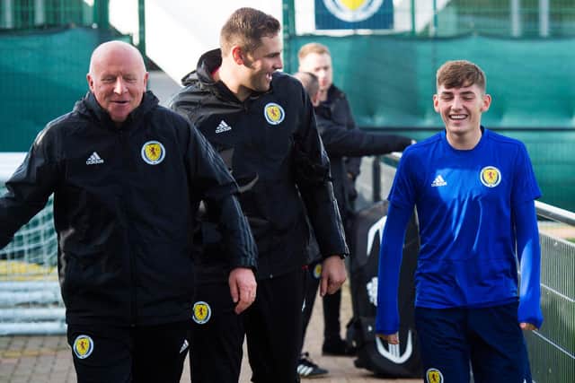 Peter Houston wants Scotland Under-21 players to follow the likes of Billy Gilmour. (Photo by Mark Scates / SNS Group)