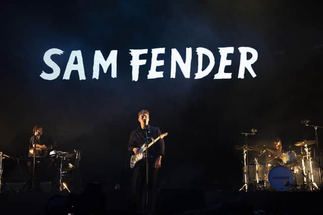 Sam Fender on the main stage at TRNSMT PIC: Lisa Ferguson / JPI Media
