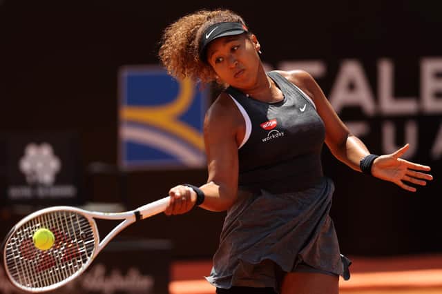 Naomi Osaka of Japan expects a "considerable" fine for refusing to attend press conferences at the French Open. Picture Clive Brunskill/Getty Images