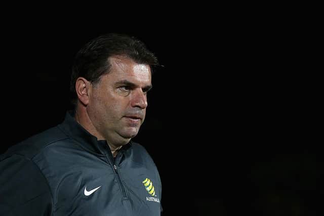 Socceroos coach Ange Postecoglou in Salvador, Brazil.  (Photo by Cameron Spencer/Getty Images)