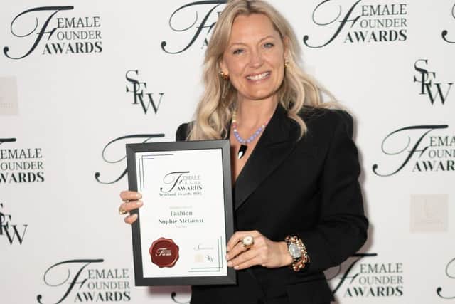 Scottish designer Sophie McGown wins top fashion award for jewellery brand loved by Princess of Wales