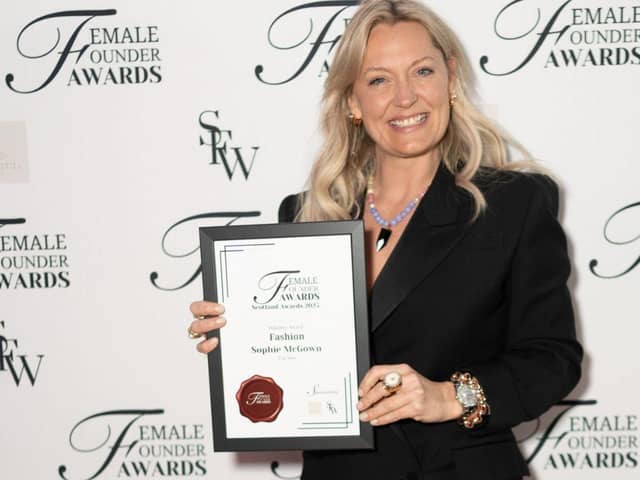 Scottish designer Sophie McGown wins top fashion award for jewellery brand loved by Princess of Wales