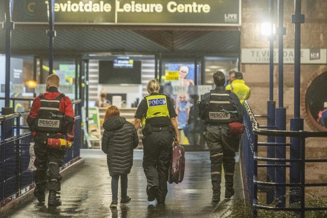 A major incident has been declared in Hawick