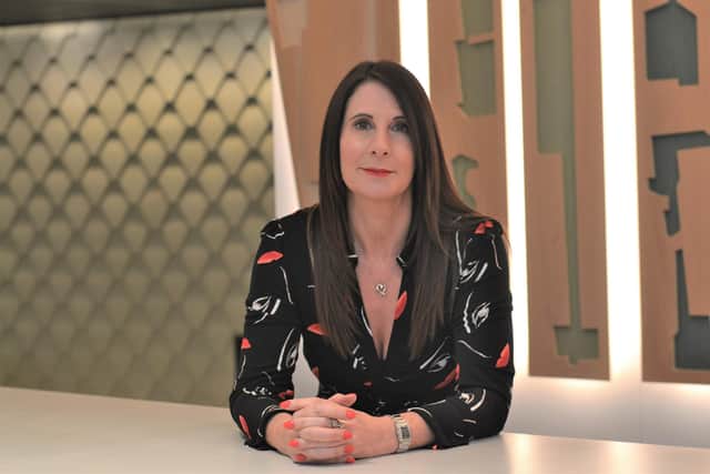 Now KPMG’s Edinburgh office senior partner, Ms Arnott says she hails from a 'very, very working class background' with money at home very tight. Picture: contributed.