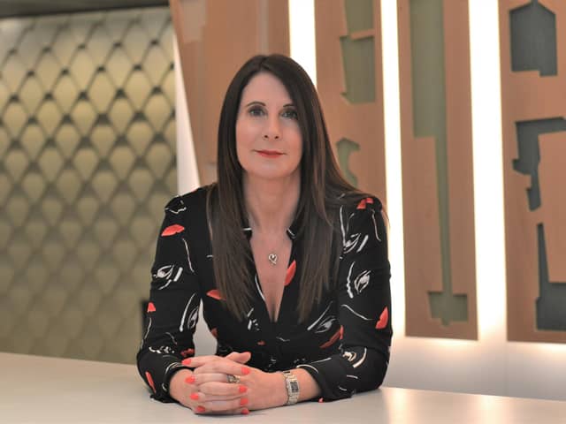Now KPMG’s Edinburgh office senior partner, Ms Arnott says she hails from a 'very, very working class background' with money at home very tight. Picture: contributed.