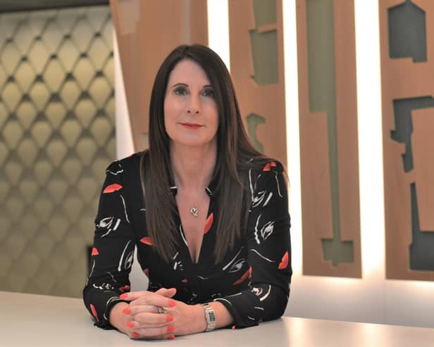 Now KPMG’s Edinburgh office senior partner, Ms Arnott says she hails from a 'very, very working class background' with money at home very tight. Picture: contributed.