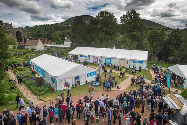 The Borders Book Festival will return to Harmony Garden in Melrose in June.