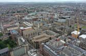 An aerial stock view of Glasgow. Picture: Richard McCarthy/PA Wire