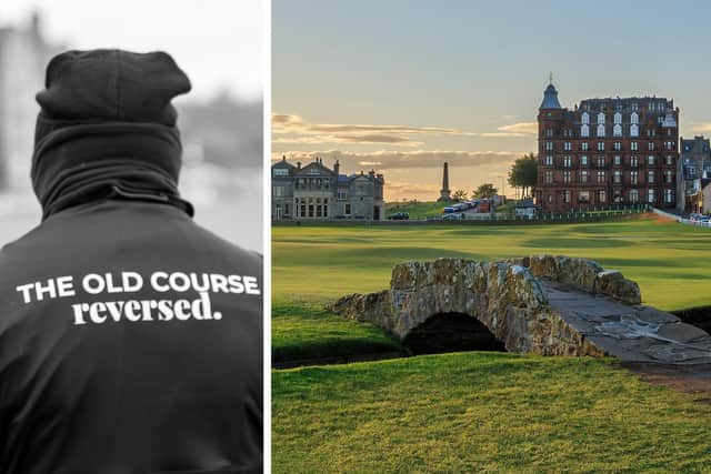 The Old Course Reversed event caught the imagination of golfers worldwide (Pic: St Andrews Links Trust)