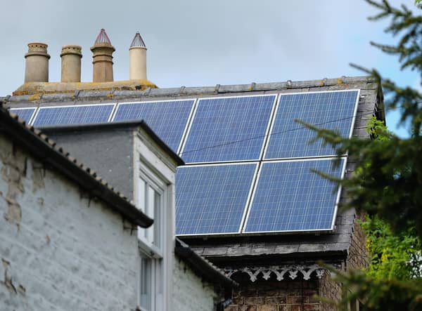 Sources of renewable energy like solar panels and heat pumps can meet much of a well-insulated home’s requirements (Picture: Ian Forsyth/Getty Images)