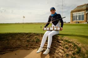 North Berwick's Grace Crawford ended a Scottish drought in the Helen Holm Scottish Women's Open when she claimed the coveted prize at just 15 last year. Picture: Scottish Golf.