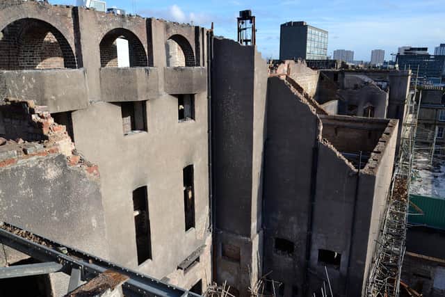 The iconic Mackintosh Building at Glasgow School of Art was devastated by a second blaze in the space of just over four years in June 2018.