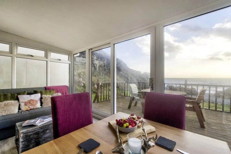 You can enjoy the views from the sun room - no matter what the Scottish weather throws at you.