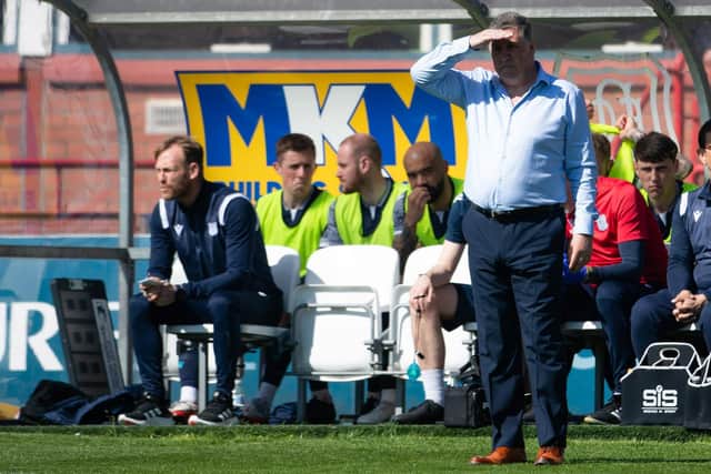 Safety is not in clear view for Dundee and their manager Mark McGhee.