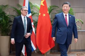 Prime Minister Sir Keir Starmer with President Xi Jinping of China during a bilateral meeting in November (Picture: Stefan Rousseau)