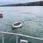 The RNLI responded to an emergency call after two “dumped” fridge freezers were mistaken for a wreckage off the coast of Aberdeen.