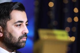 Polling suggest Labour will win more MPs than Humza Yousaf's party in Scotland at the general election.