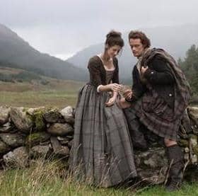 Outlander is one of the contenders for the new BAFTA Scotland Audience Award. Picture: Sony/Starz
