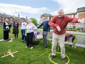 Sporting Memories groups also do some light physical exercise