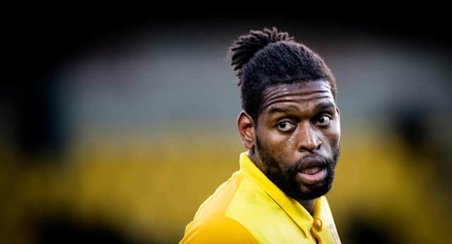 Jay Emmanuel-Thomas is set for move after scoring twice in Livingston's Scottish Cup defeat to Aberdeen (Photo by Paul Devlin / SNS Group)