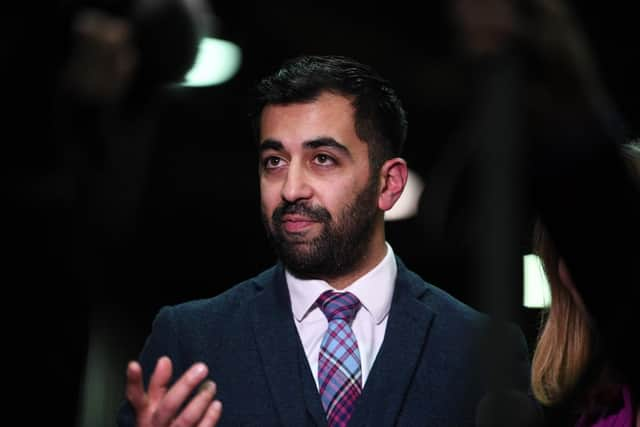 First Minister Humza Yousaf. Image: John Devlin