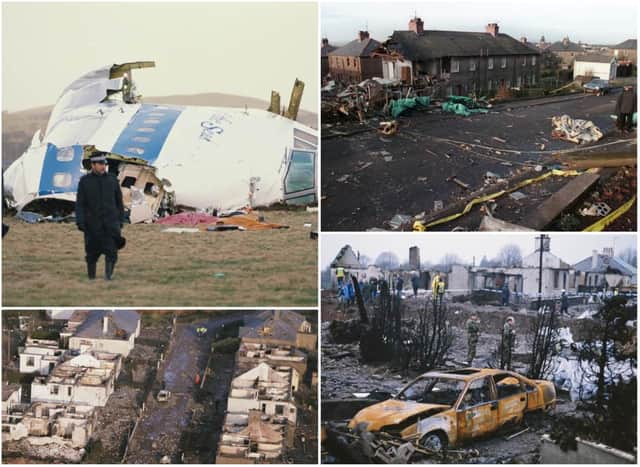 A Libyan man who is accused of making the bomb which blew up Pan Am flight 103 over Lockie in 1988 is reportedly in US custody. What was the Lockerbie disaster, what happened to Pan Am 103 and who were the victims? [Images in collage: Getty]