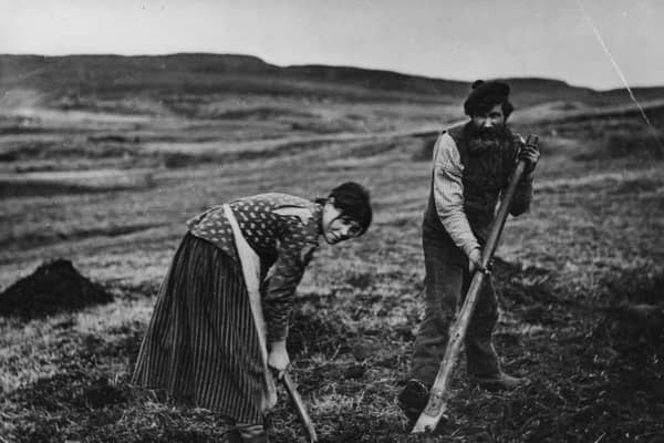 Old-style farming methods, as seen on Skye circa 1910, are not easy to duplicate today, advises reader (Picture: Hulton Archive/Getty Images)