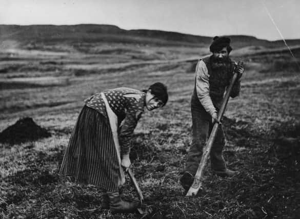 Old-style farming methods, as seen on Skye circa 1910, are not easy to duplicate today, advises reader (Picture: Hulton Archive/Getty Images)