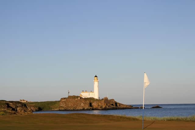 A round at the Ailsa Course at Trump Turnberry can be booked up to a year in advance - although the Open Championship is unlikely to return there any time soon.