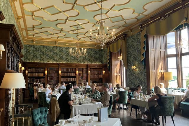 The Drawing Room and Emerald Restaurant, where afternoon tea is served. Pic: J Christie