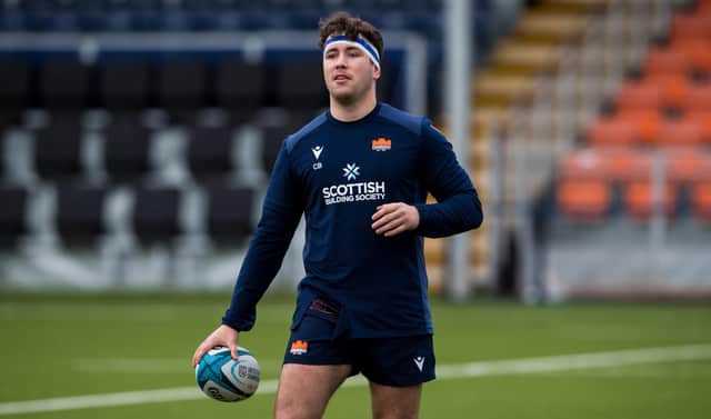 Connor Boyle has signed a new deal with Edinburgh Rugby. (Photo by Ross Parker / SNS Group)