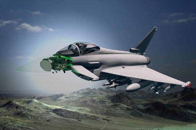 The next-gen radar system for the RAF Typhoon is being engineered by Leonardo.