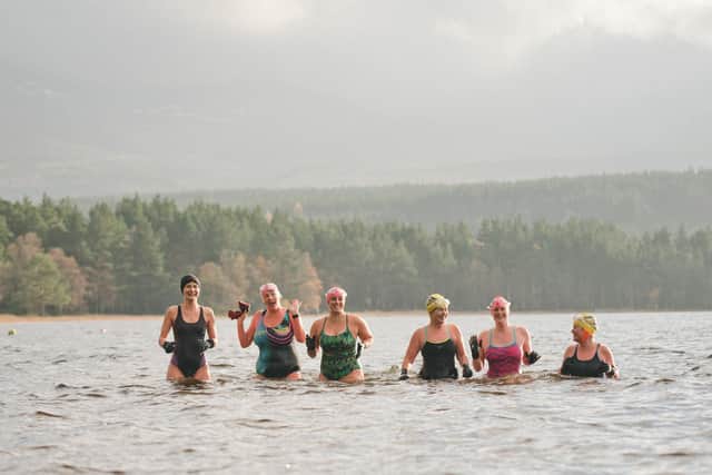Wild swimming on a Wilderness Retreat. Picture: Anna Deacon Photography