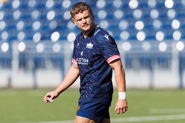 Edinburgh's Darcy Graham is fit and raring to go for the new URC season. (Photo by Ross Parker / SNS Group)