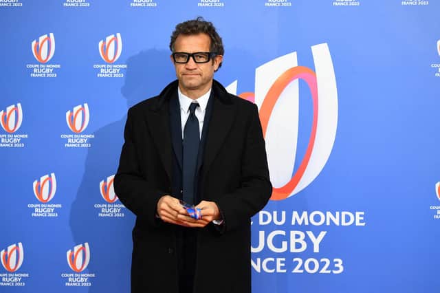 France head coach Fabien Galthie left the team bubble to watch his son play rugby. Picture: AFP via Getty Images