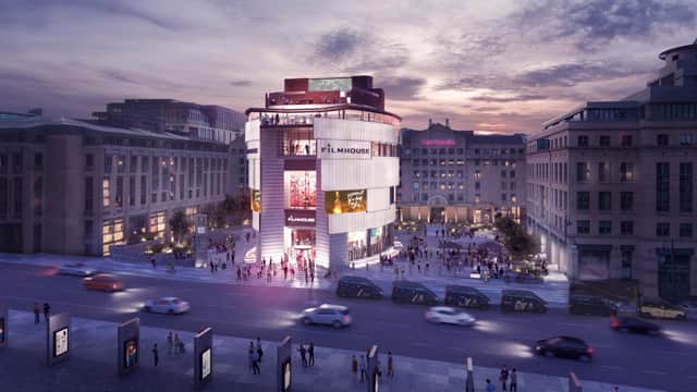 The new Filmhouse will be built in Edinburgh's Festival Square if it gets planning permission (Picture: Richard Murphy Architects)