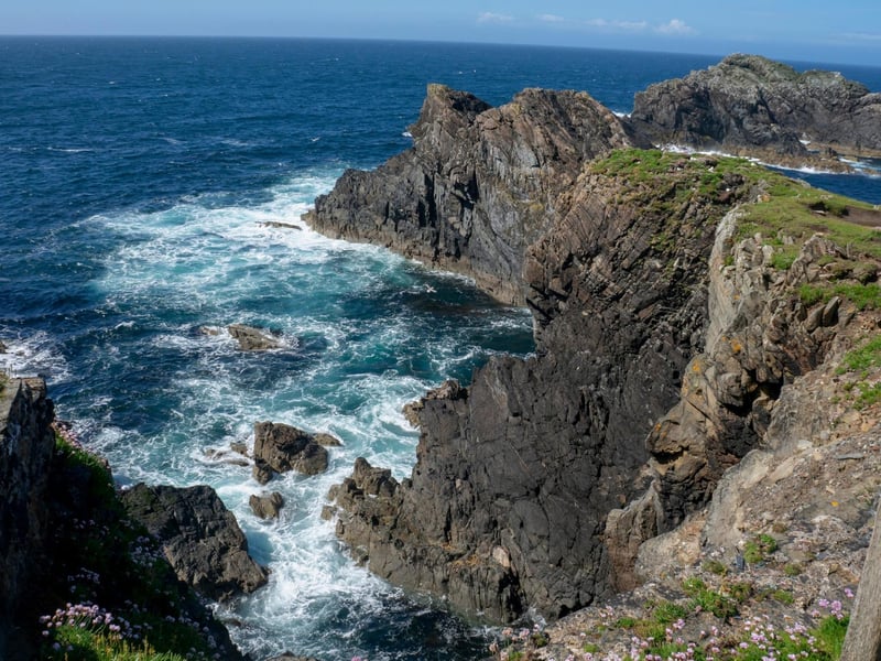 Laxay is a village lying on the north side of Loch Erisort in Lewis, its name is said to come from the Norse word ‘laxar’ which means ‘salmon’. Another village in the area, Laxdale (meaning ‘salmon valley’ in Norse) shares this etymology.