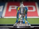 The William Hill Scottish Cup trophy.