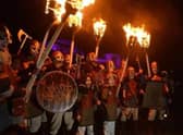 Up Helly Aa takes place on the last Tuesday of January.